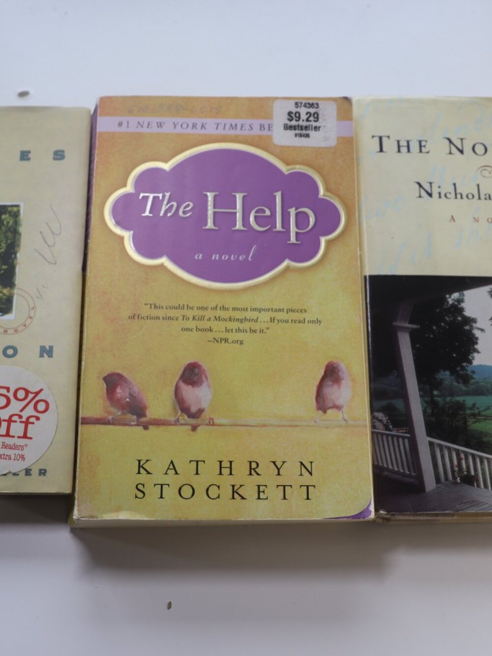 Best Selling Books Movies The Notebook The Help Bridges Of Madison County Lot